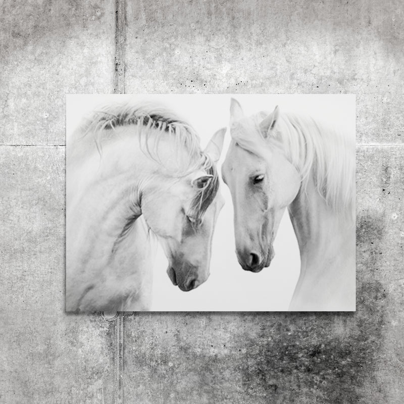 Schilderij Witte Paarden