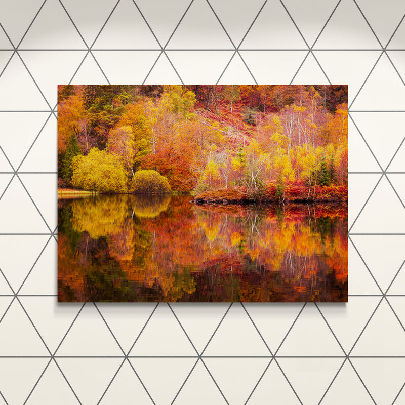Schilderij Reflecties van de Herfst