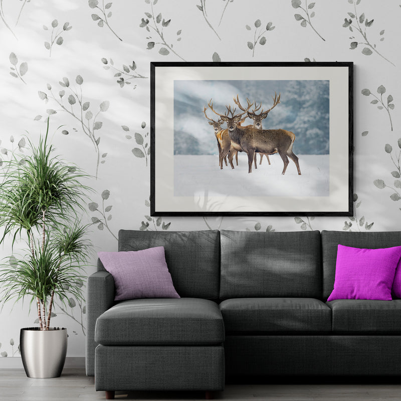 Poster in lijst Winters Monarch