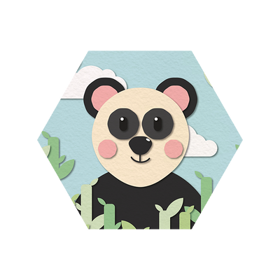 Hexagon Panda