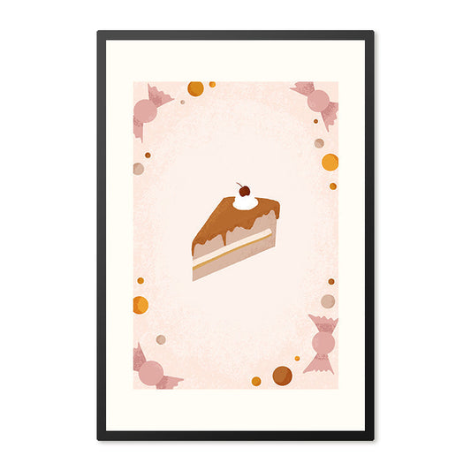 Poster in lijst Born to be Sweet Taartje
