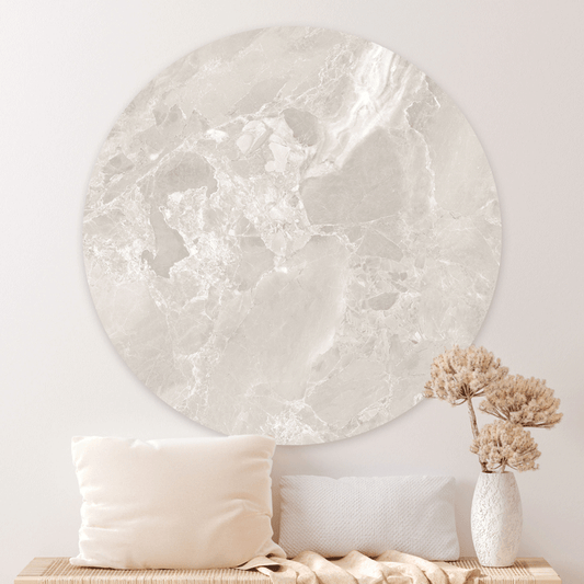 Muurcirkel Marble Grey