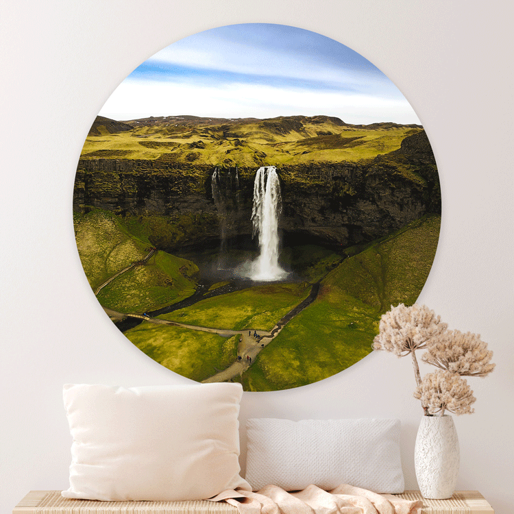 Muurcirkel Waterval Schoonheid