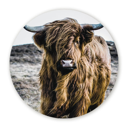 Muurcirkel Wild Highland Beauty