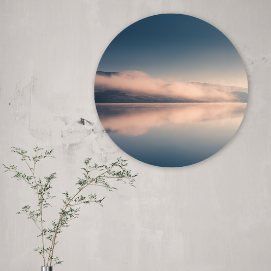 Muurcirkel Mirror Lake Mornings