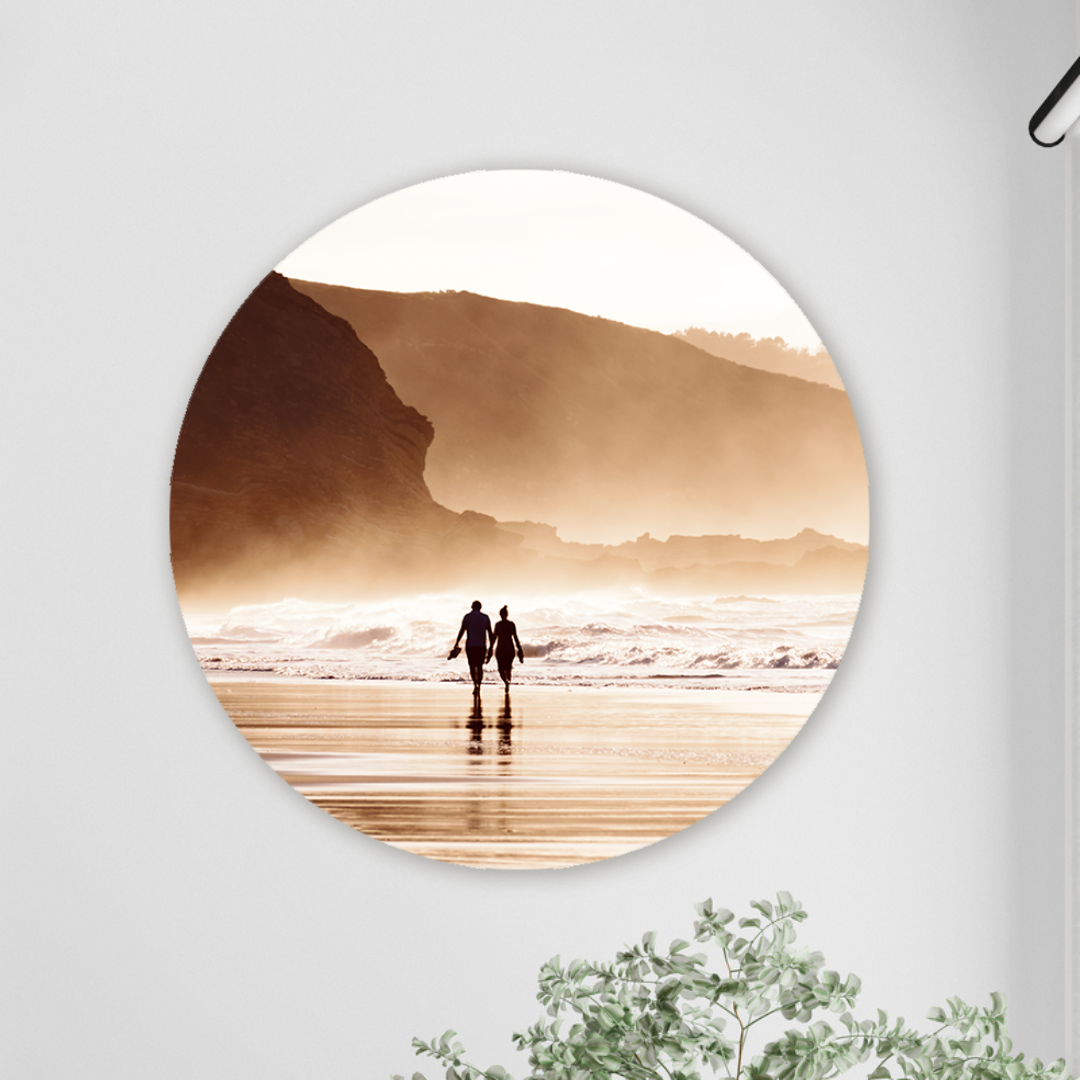 Muurcirkel Zorgeloze Strandwandeling