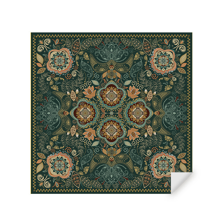 Muursticker - Boho - Groen