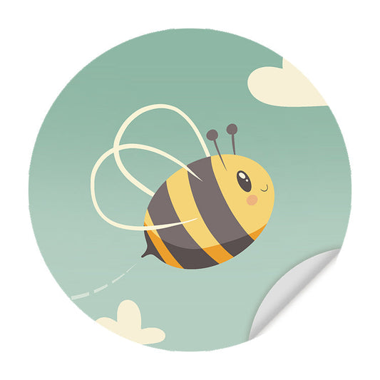 Muursticker Blije Bij - Kinderkamer - Babykamer