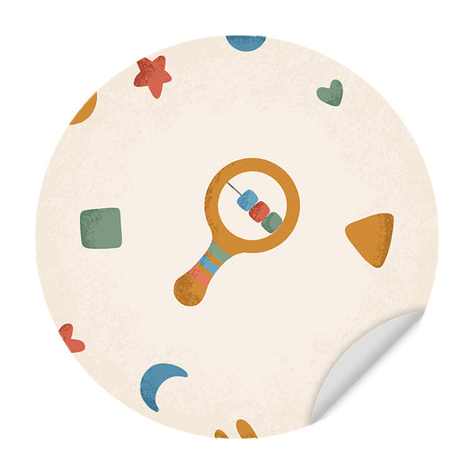 Muursticker Born to Me Rammelaar - Kinderkamer - Babykamer