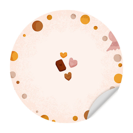 Muursticker Born to Sweet Love Candy - Kinderkamer - Babykamer