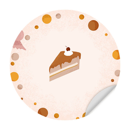 Muursticker Born to Sweet Taartje - Kinderkamer - Babykamer