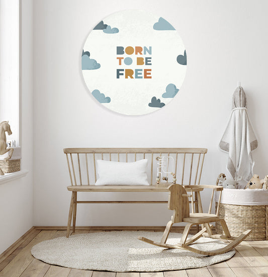Muursticker Born to be Free - Kinderkamer - Sfeer