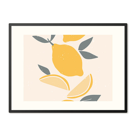 Poster in Lijst Lemon Art