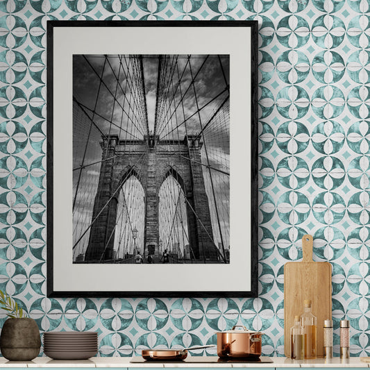 Poster in Lijst Brooklyn Bridge