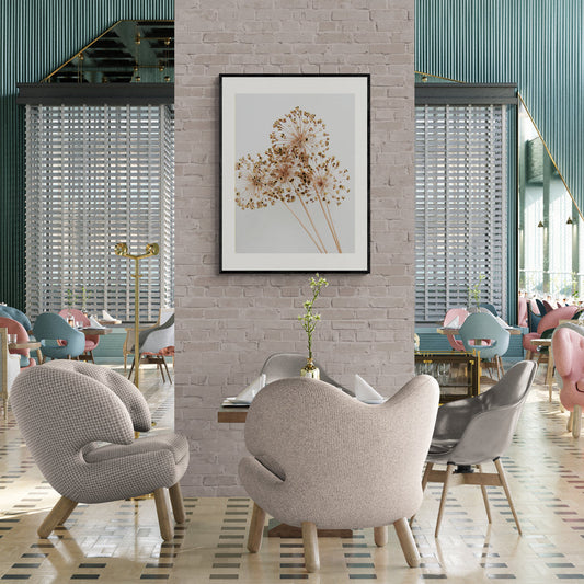 Poster in Lijst Droogbloemen
