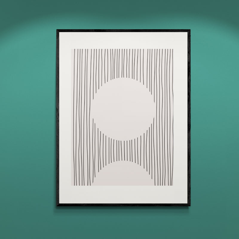 Poster in Lijst Echo van Stilte