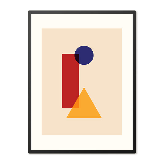 Poster in Lijst Geometrisch Evenwicht