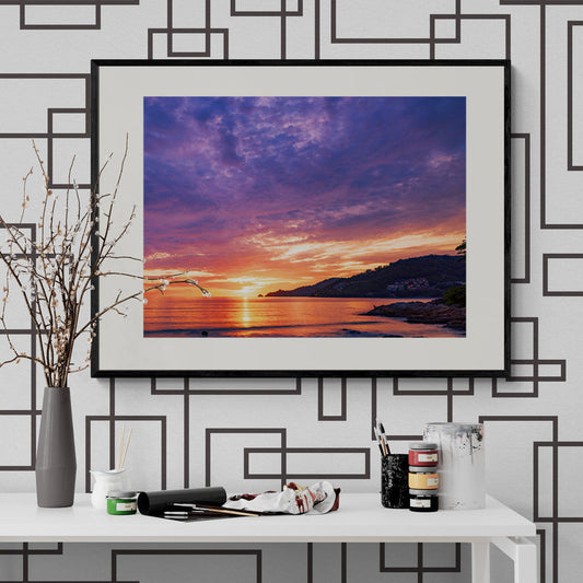 Poster in Lijst Hemelse Reflectie