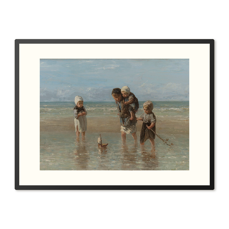 Poster in Lijst Kinderen der Zee