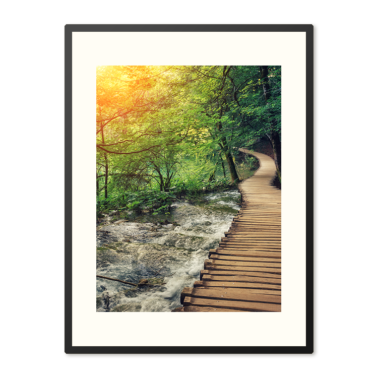 Muurcirkel Plitvice Lichtspel