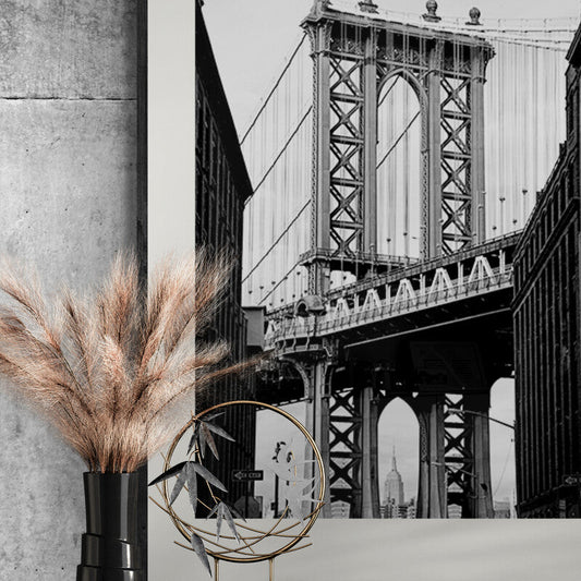 Poster in Lijst Manhattan Bridge