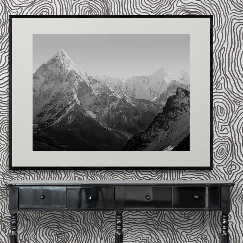 Poster in Lijst Mount Everest