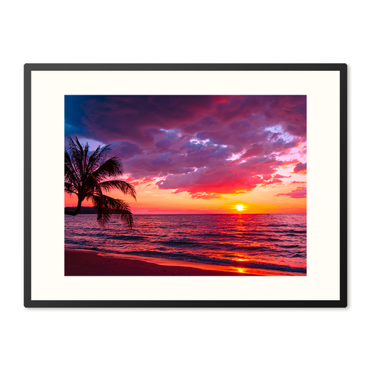 Poster in Lijst Prachtig Tropisch Strand