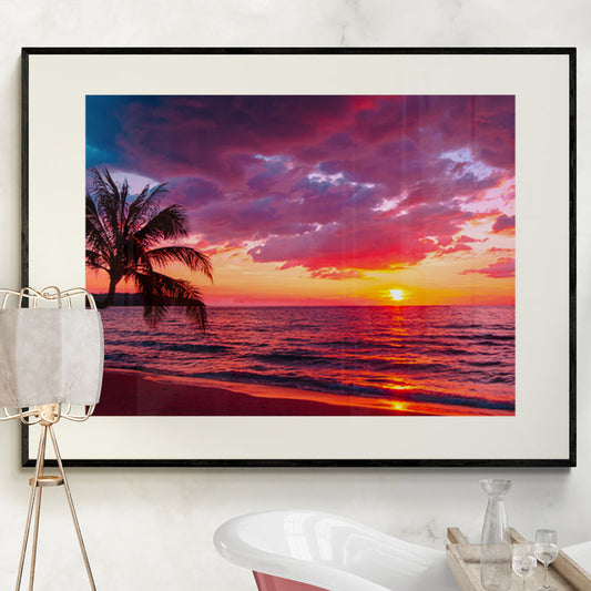 Poster in Lijst Prachtig Tropisch Strand