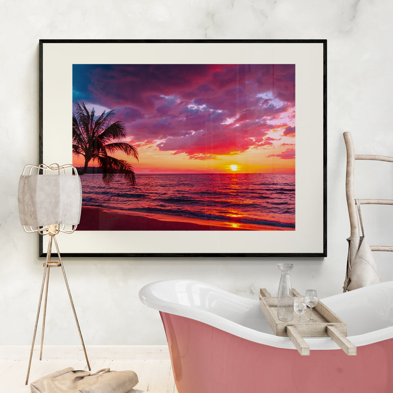 Poster in Lijst Prachtig Tropisch Strand