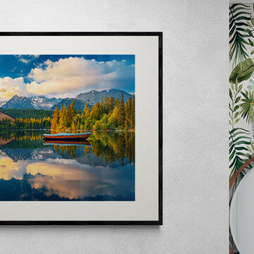 Poster in Lijst Tatra's Ochtendgloed
