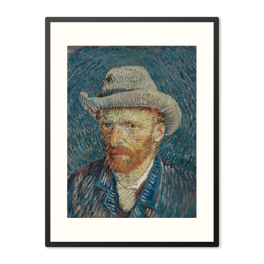 Poster in Lijst Zelfportret van Gogh