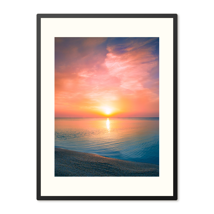 Poster in Lijst Vroege Zonsopkomst