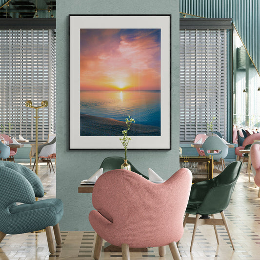 Poster in Lijst Vroege Zonsopkomst