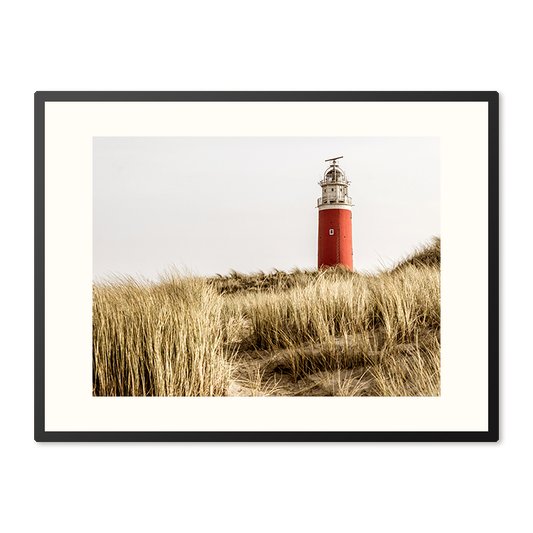 Poster in Lijst Vuurtoren Texel