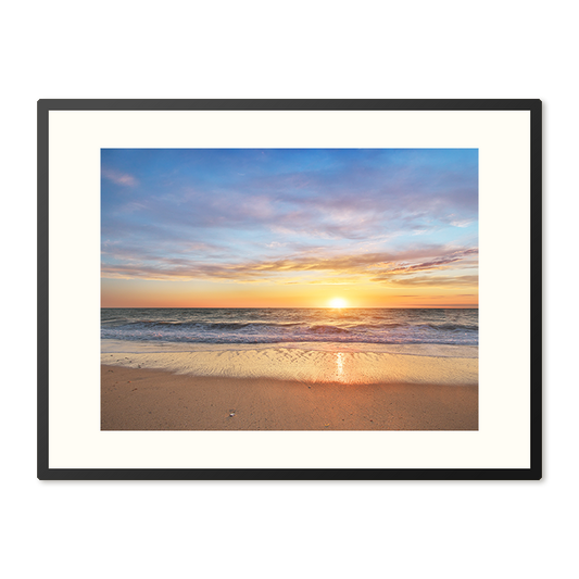 Poster in Lijst Zonsondergang