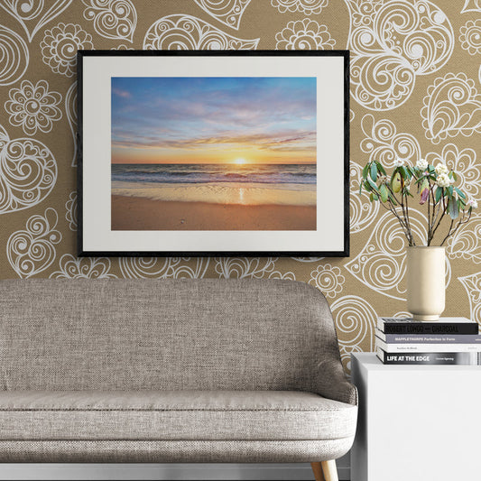 Poster in Lijst Zonsondergang