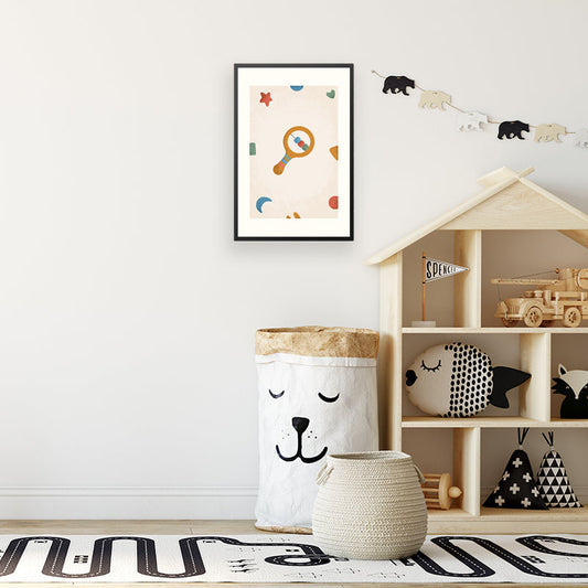 Poster in lijst Born to be Me Rammelaar