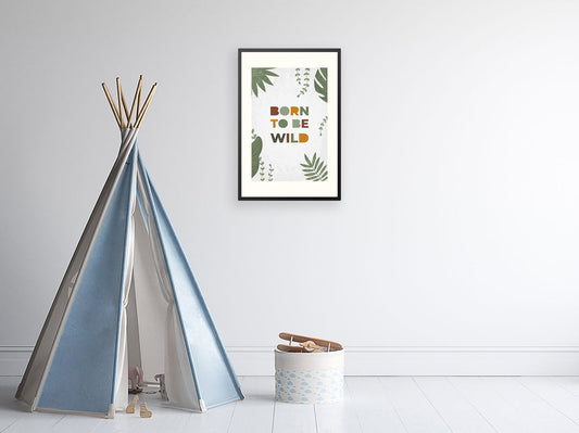 Poster in lijst Born to be Wild