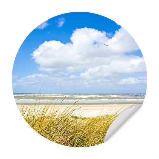 Muursticker - aan de Noordzee
