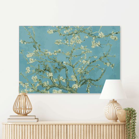Schilderij Amandelbloesem