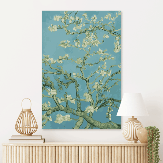 Schilderij Amandelbloesem