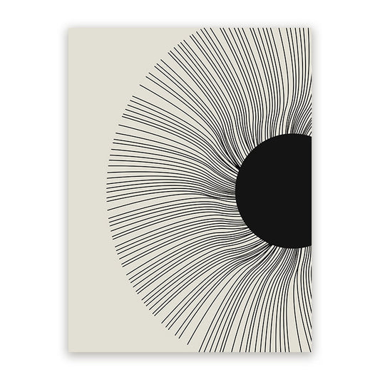 Schilderij Boho Silhouette Art
