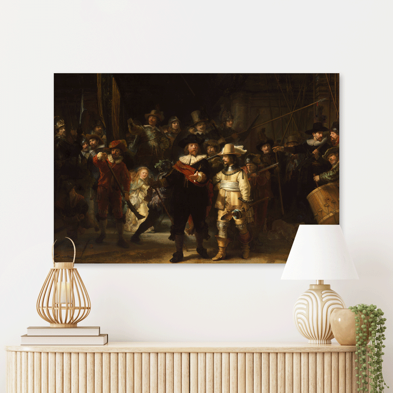 Schilderij-De-Nachtwacht---_Sfeer_-Liggend