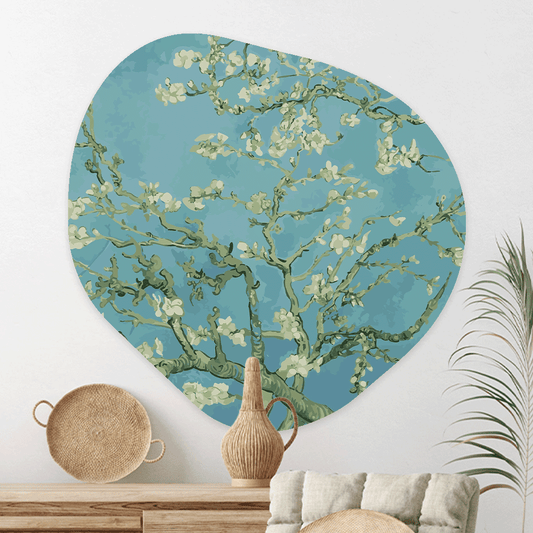 Wanddecoratie Organisch Amandelbloesem