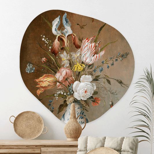 Wanddecoratie Organisch Veldboeket Bloemen