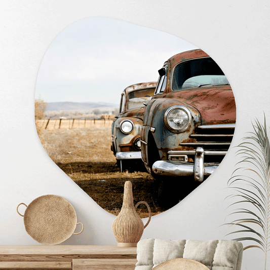 Wanddecoratie Organisch Vintage Auto's