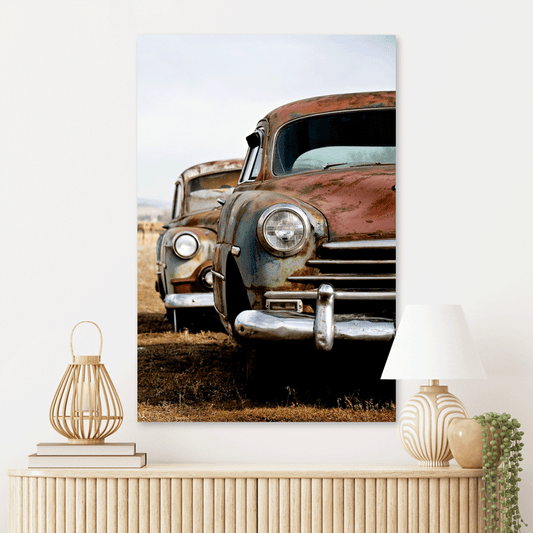 Schilderij Vintage Auto's