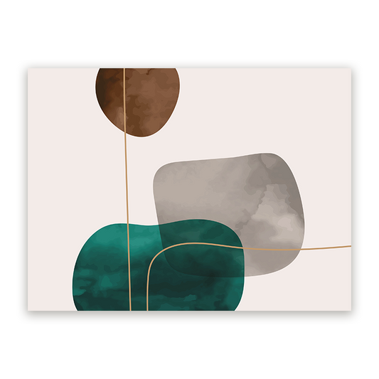 Schilderij Handgeschilderd Abstrakt No1