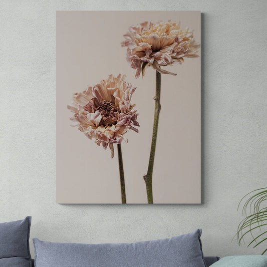 Schilderij Betoverende Chrysanten