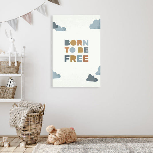 Schilderij Born to Be Free
